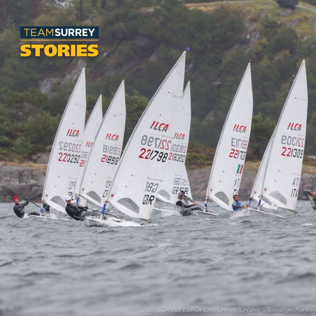 Sam Blaker and Luke Anstey: Team Surrey Sailors compete at their respective National Championships