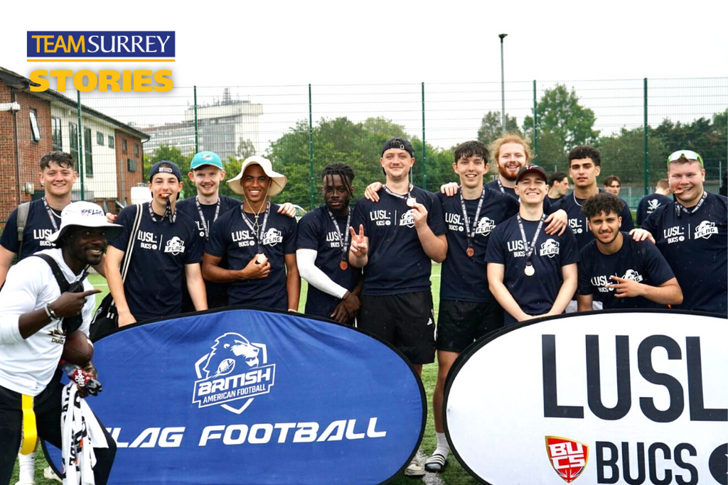 Surrey Stingers claim bronze in first ever BUCS Flag Football event!