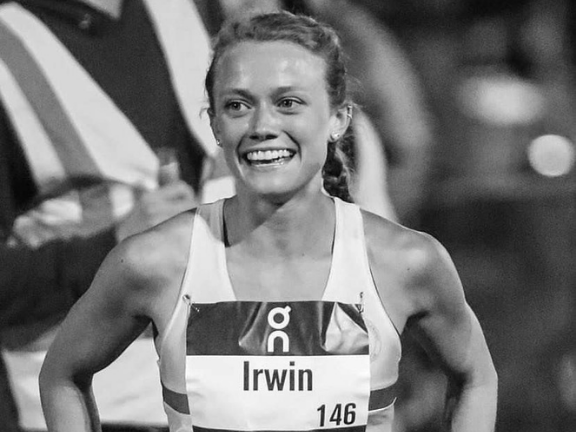 Athletics alumni Hannah Irwin powers to Northern Ireland 10k record