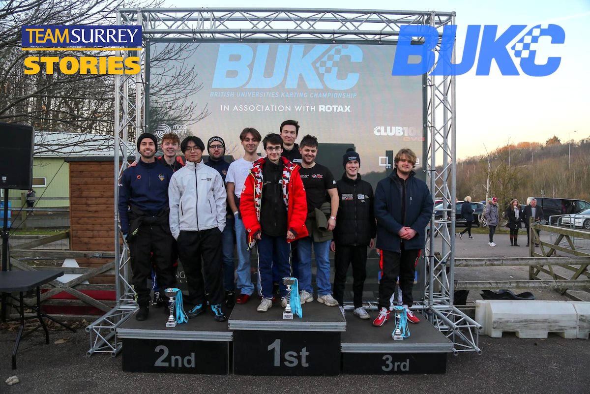 Surrey enjoy strong start to British University Karting Championship!