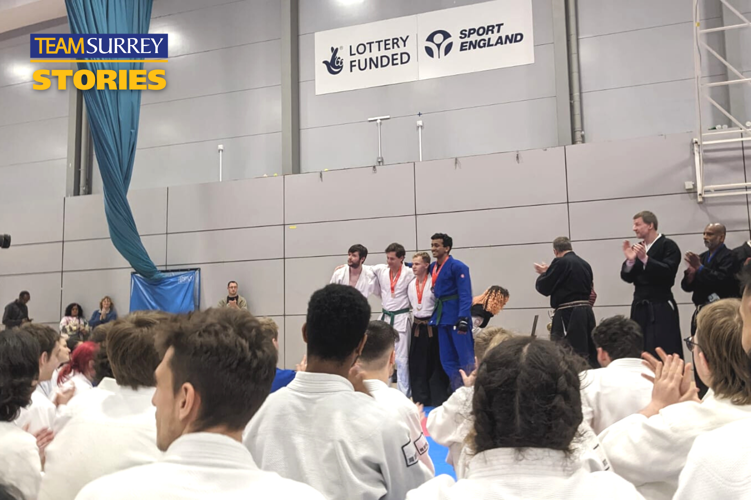 Keshav Chudasama from Surrey Jiu Jitsu wins gold medal at BUCS Open!