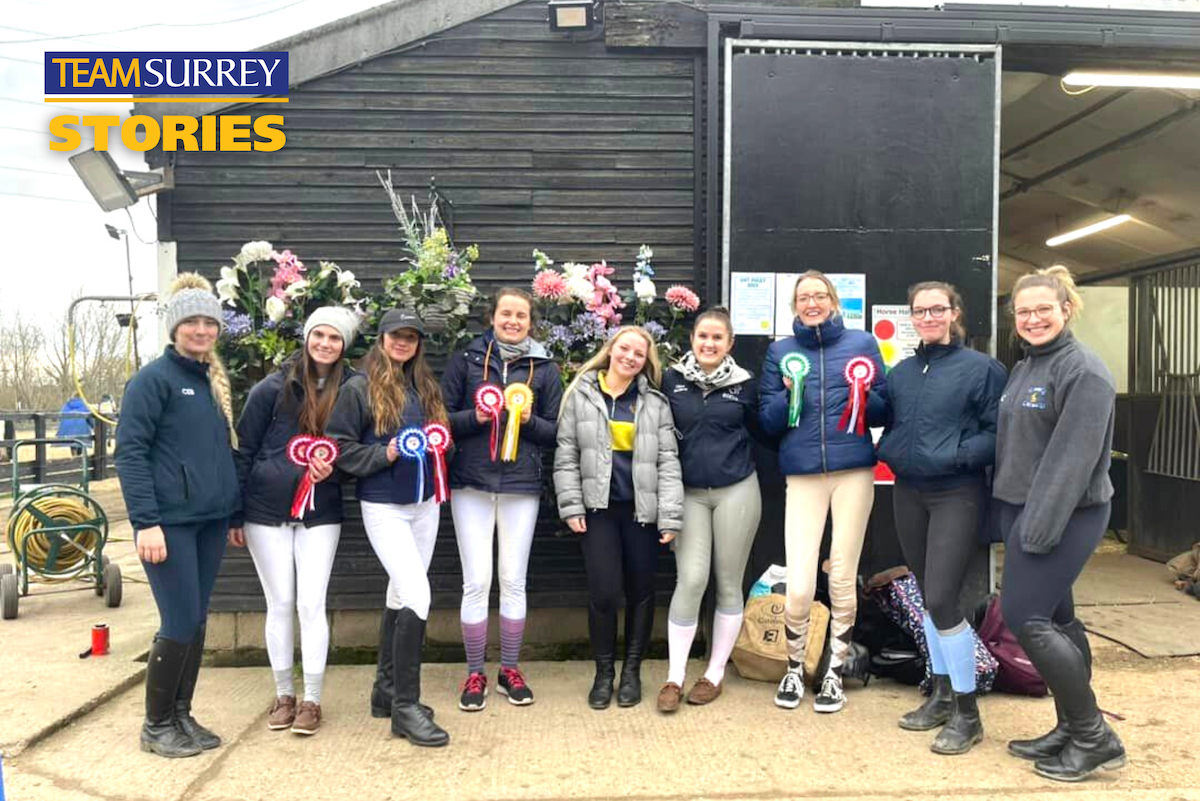 Team Surrey Equestrian qualify for Trophy league regional finals!