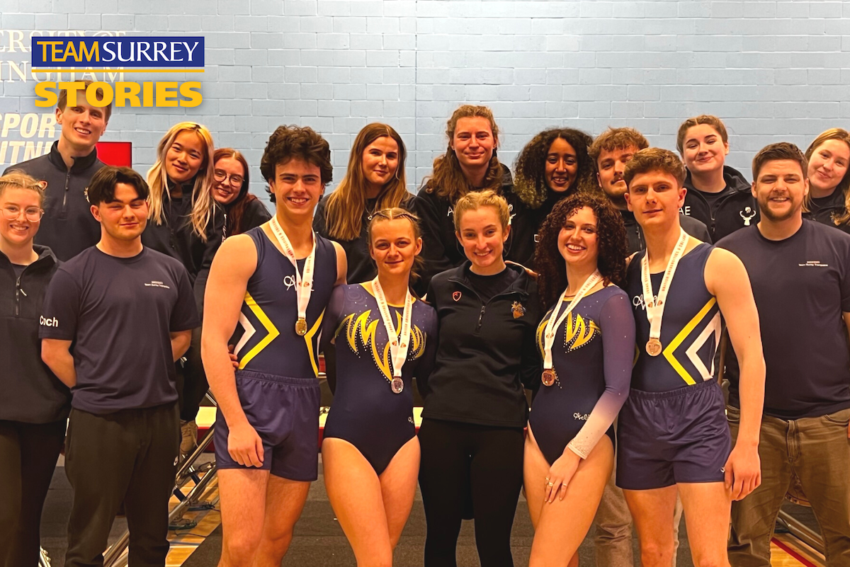 Team Surrey Trampolining claim 6 medals at BUCS Championships!