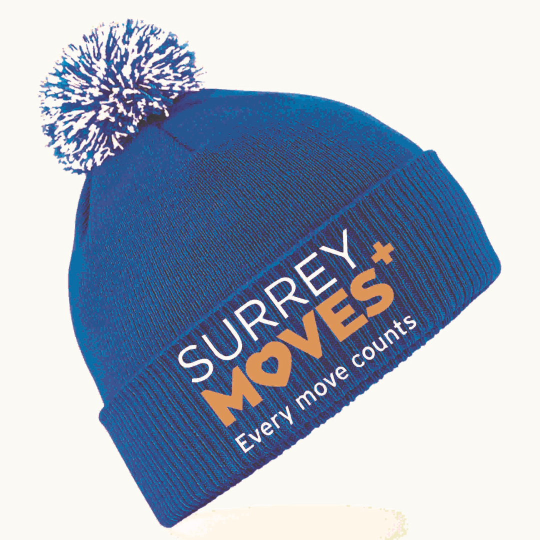 SurreyMoves+ Pom Beanies and Gym Towels