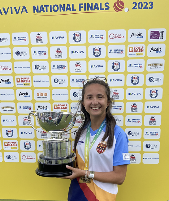 Yaz Hasan – Aviva National Bowls Finals 2023
