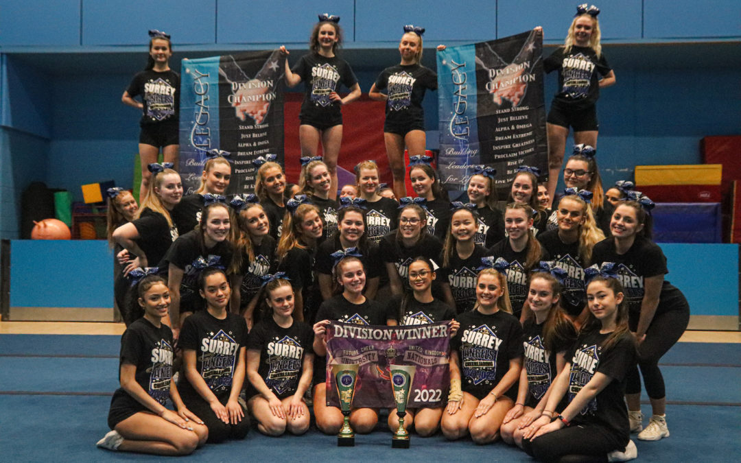 Surrey Angels celebrate huge competition success in February!
