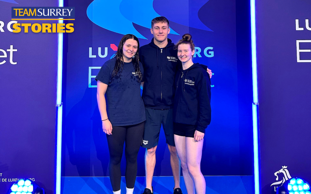 Team Surrey Swimming trio represent region at World Championships qualifying event!