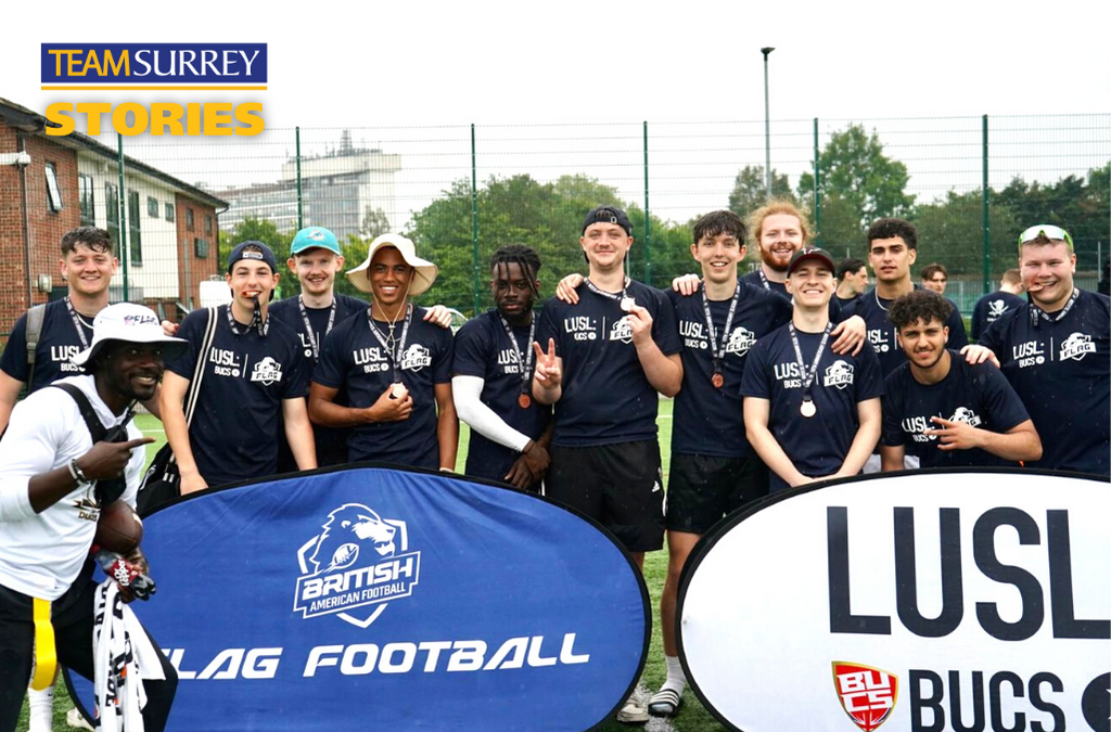 Surrey Stingers claim bronze in first ever BUCS Flag Football event!