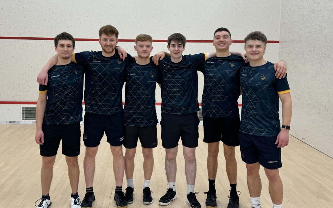 Team Surrey Squash compete for a promotion into premier division in Newcastle