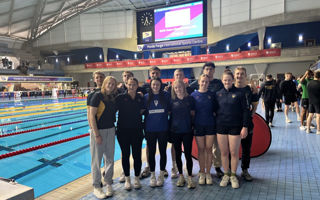 6th PLACE AT BUCS TEAM CHAMPS 2024 – Swimming